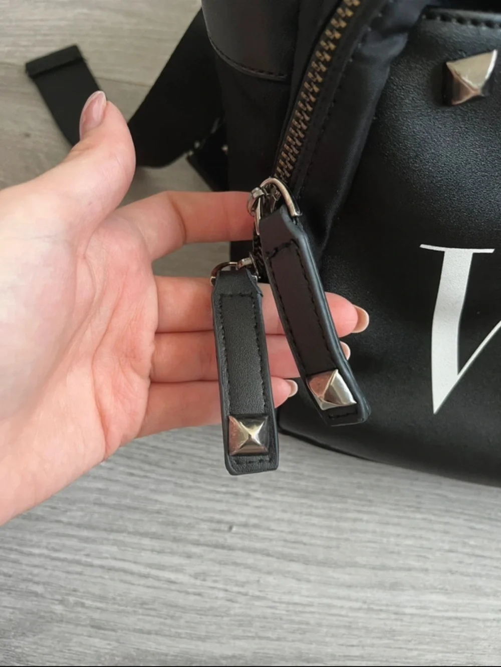 VLTN Black Men's Backpack